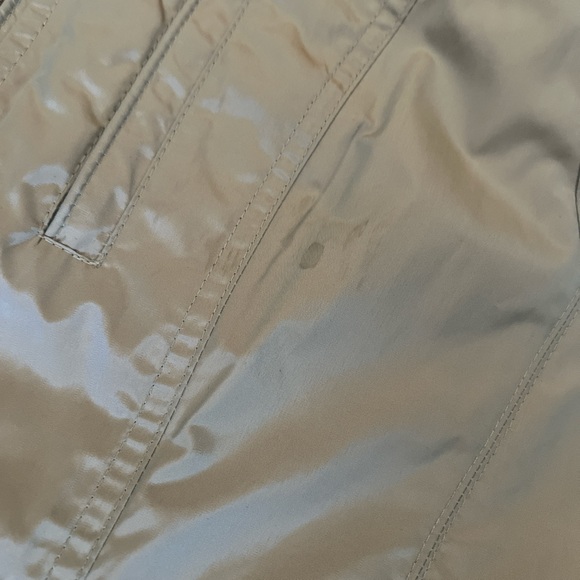 Cole Haan iridescent trench coat rain jacket - Picture 4 of 8